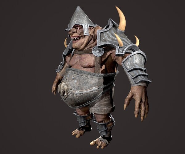 ArtStation - Ogre Bull | Game Assets