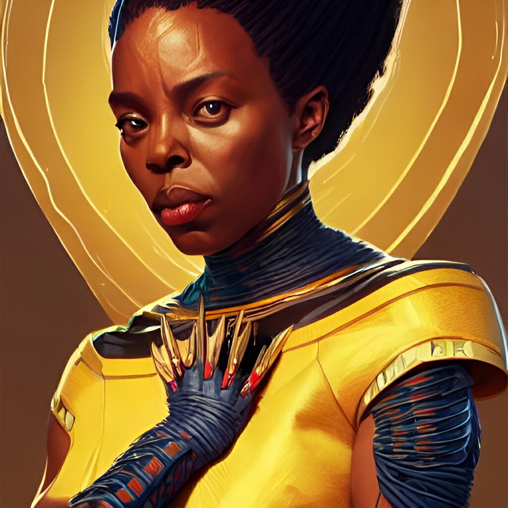 ArtStation - 0015 Wakanda Warrior Woman 111jpg wonder pack | Artworks