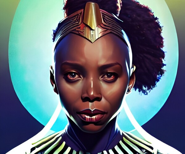 ArtStation - 0015 Wakanda Warrior Woman 111jpg wonder pack | Artworks