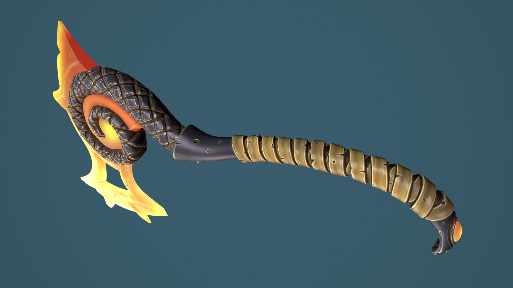 ArtStation Snake axe Game Assets
