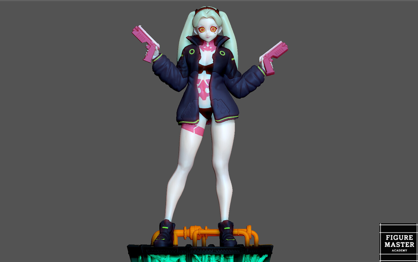 STL file Ciberpunk 2077 Rebecca's Gun Guts 🔫・3D printer model