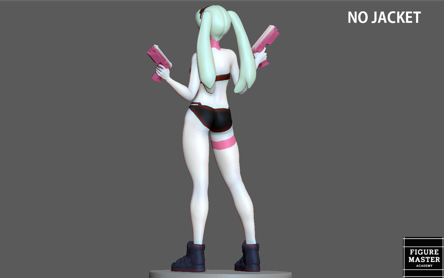 Rebecca from the Cyberpunk anime 3D Model in Woman 3DExport