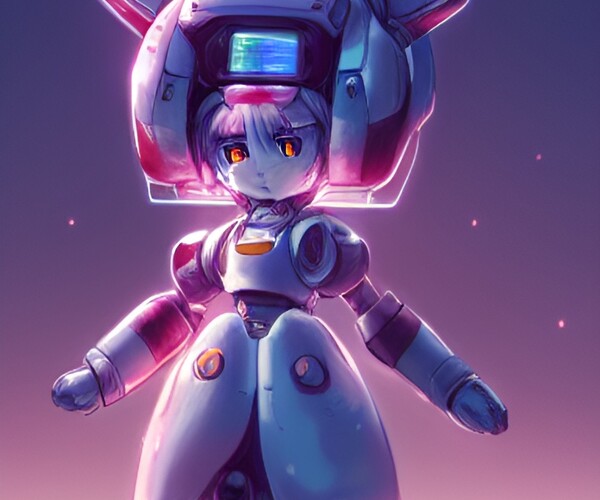 ArtStation - cute bot 422jpg wombo art | Artworks