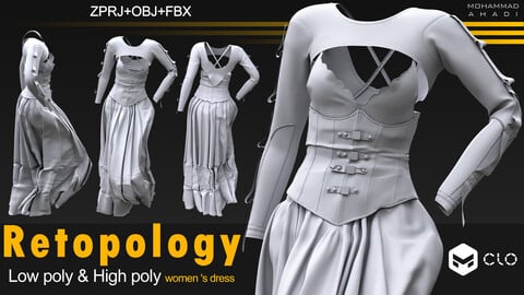 Women 's Dress-(Ritopology)-Vol1