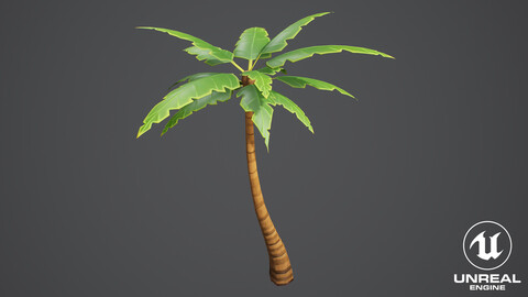 Stylized Palm Tree 01