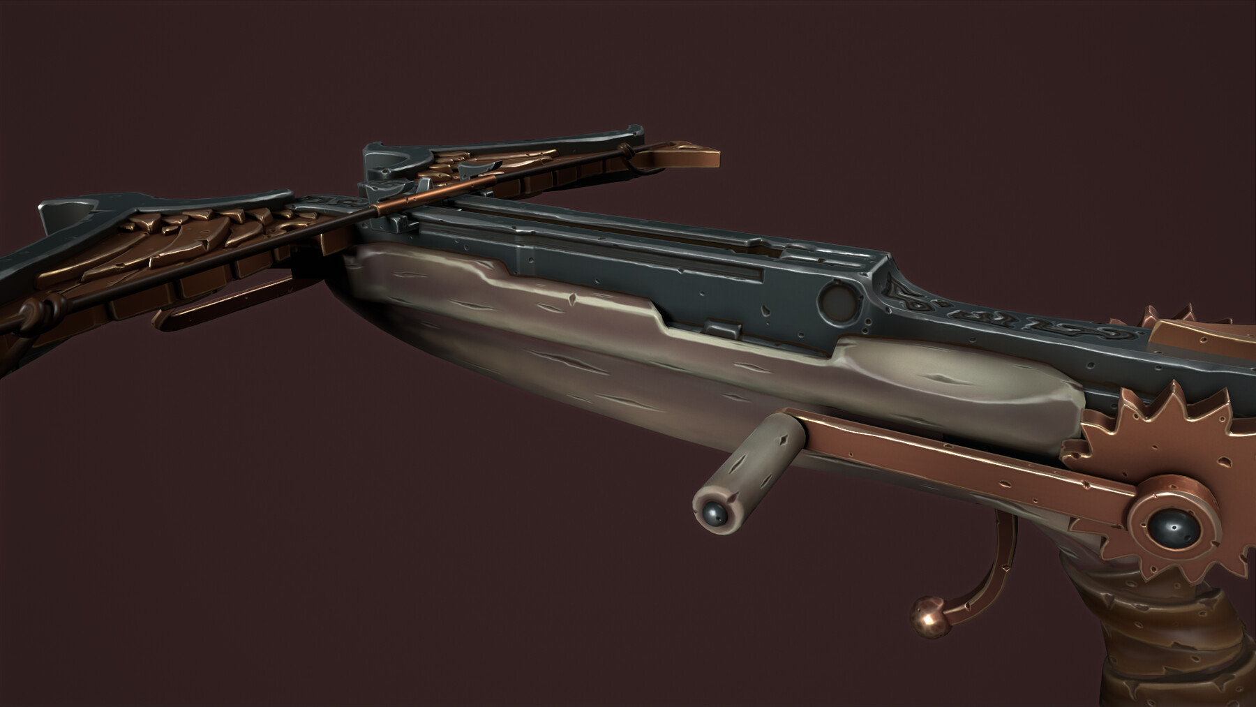 ArtStation - Rune crossbow and quiver | Game Assets