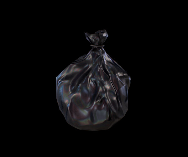 ArtStation - Trash bag