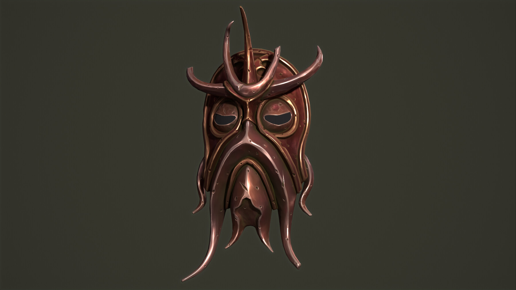 ArtStation Cultist Mask Game Assets   File 