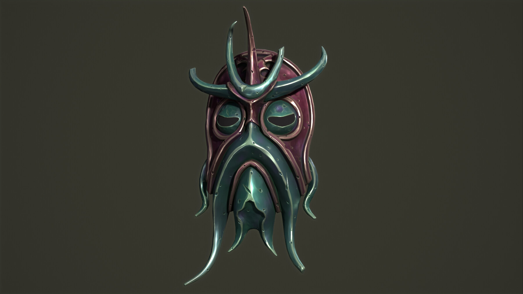 ArtStation Cultist Mask Game Assets   File 