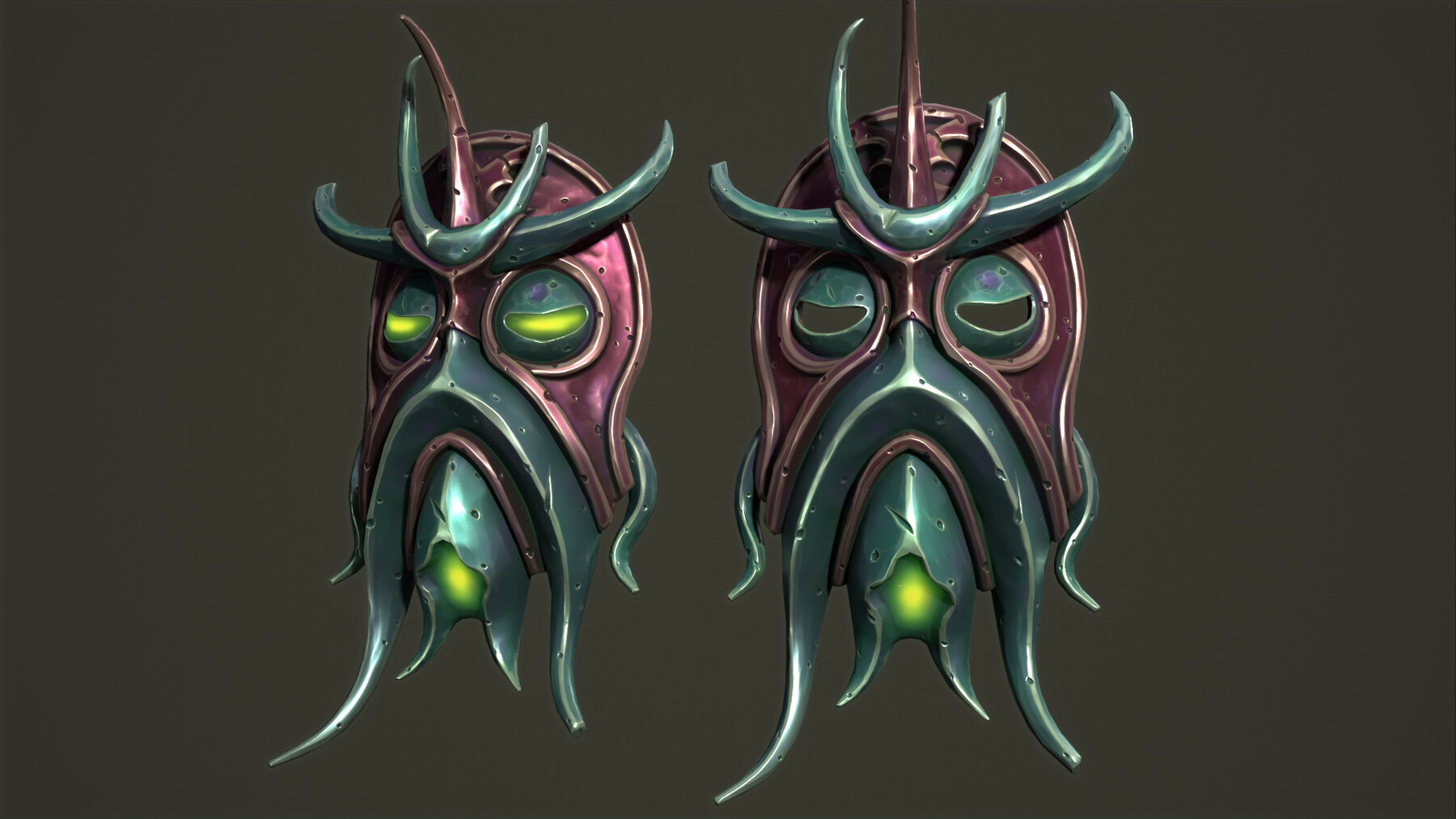 ArtStation Cultist Mask Game Assets   File 