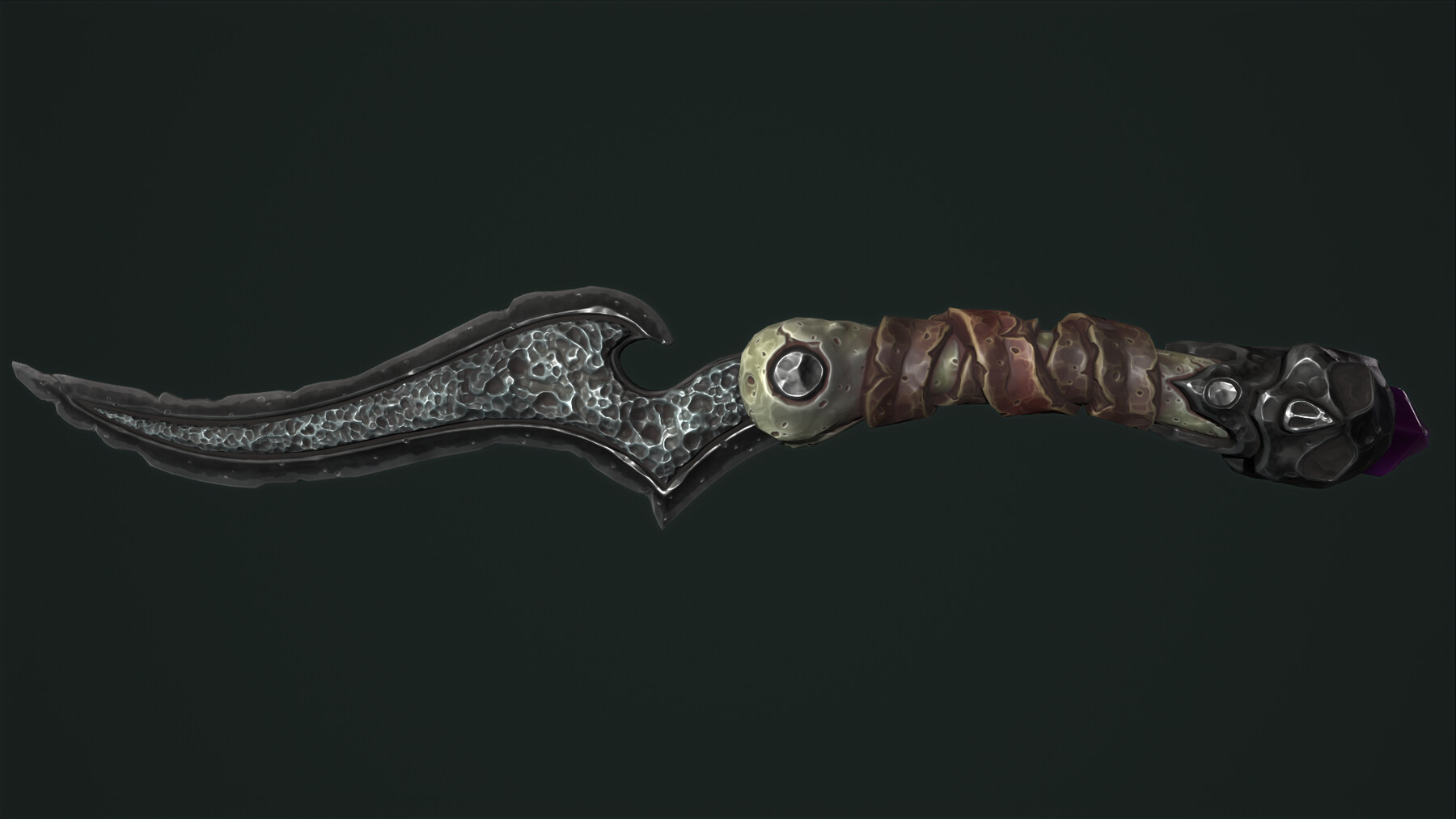 ArtStation - Undead dagger | Game Assets