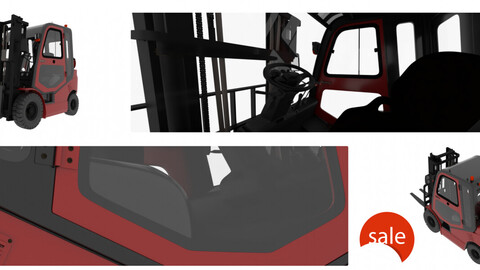 Forklift 2022 3D MODEL