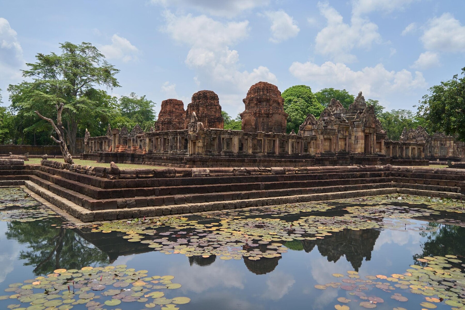 ArtStation - 341 photos of Large Khmer Temple With Lotus Ponds | Resources