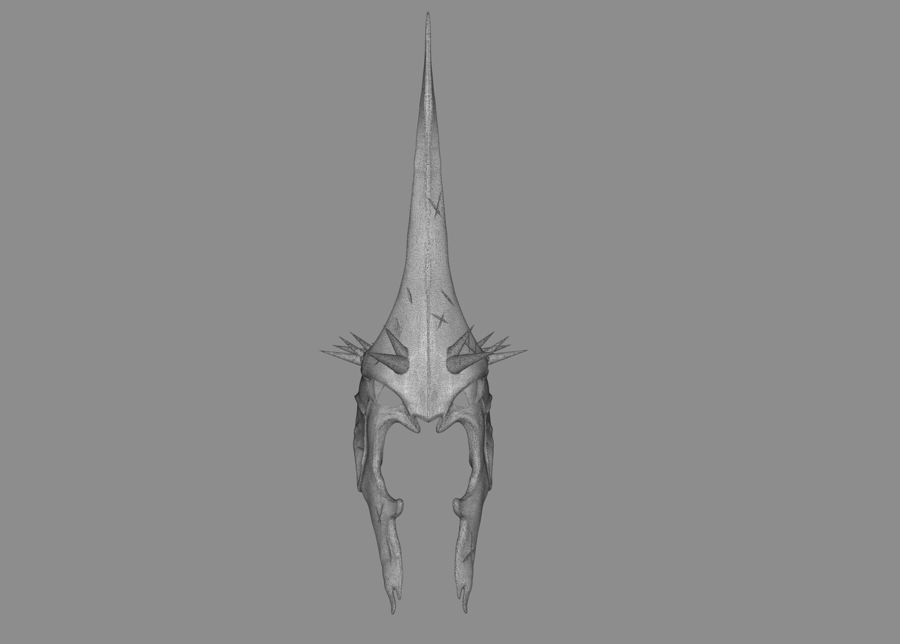 ArtStation The Witch King Mask Helmet Resources