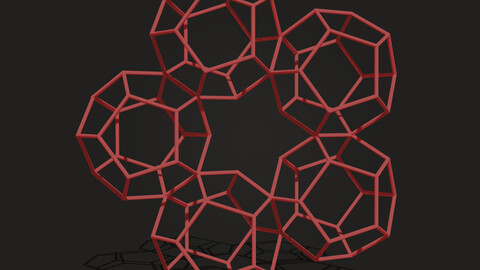 3D Printable | Pentagonal Dodecahedron Arrangement