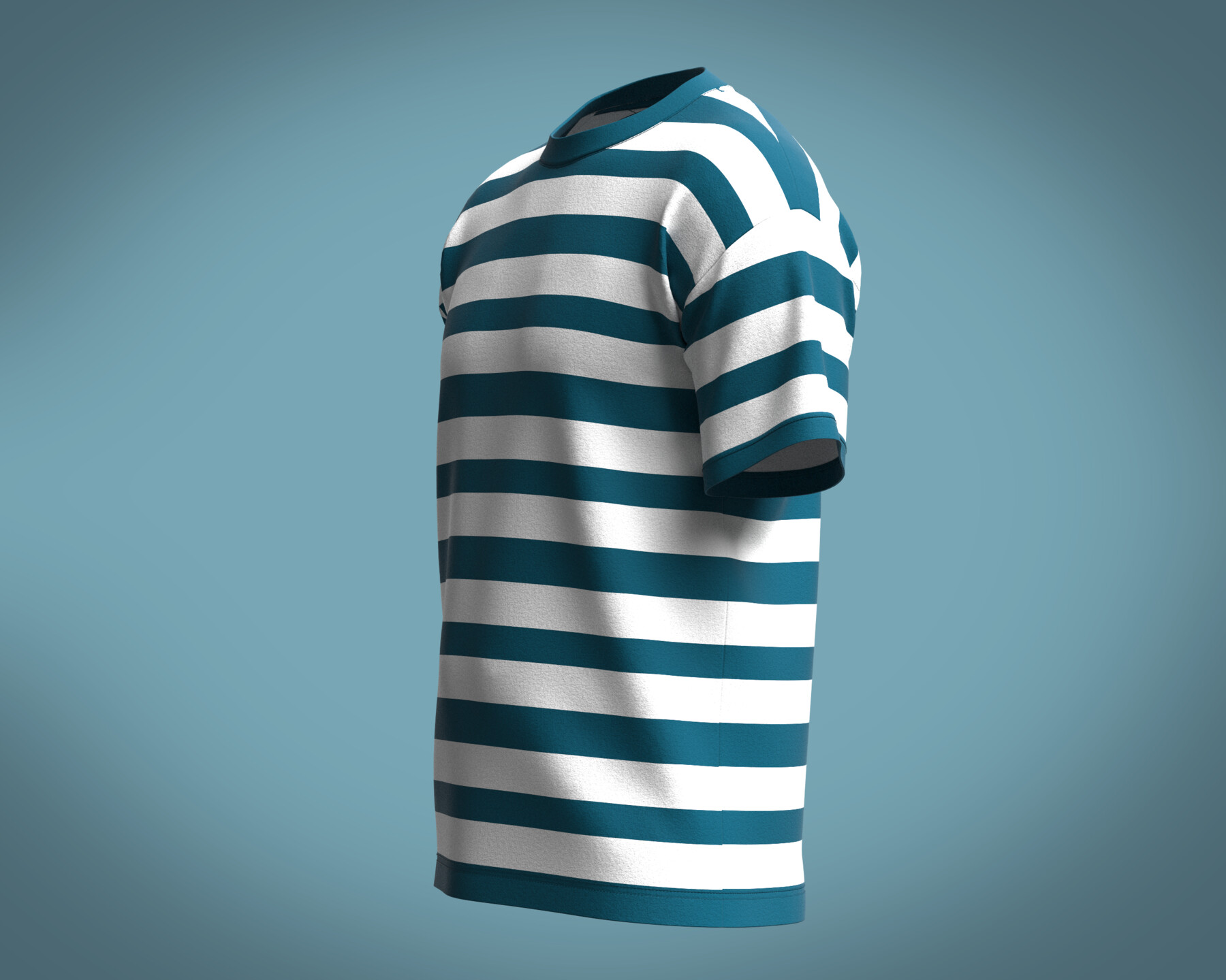 ArtStation - Stripe Rope Graphic-Tshirt | Resources