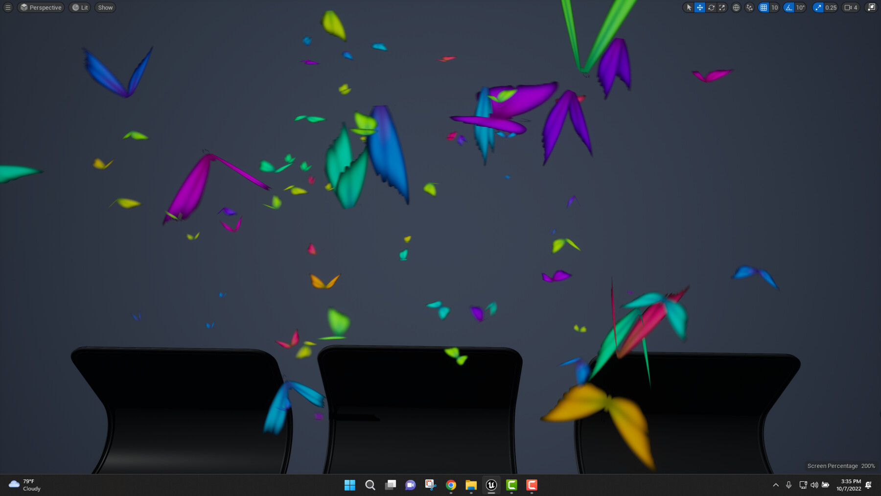 ArtStation Unreal engine 5 butterfly effect Game Assets