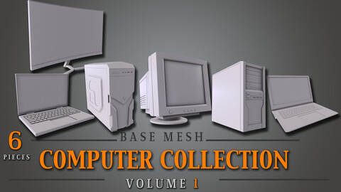 Computer Collection VOL.1 - Base Mesh