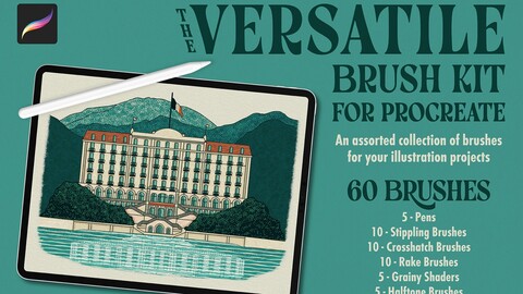 Versatile Brush Kit for Procreate