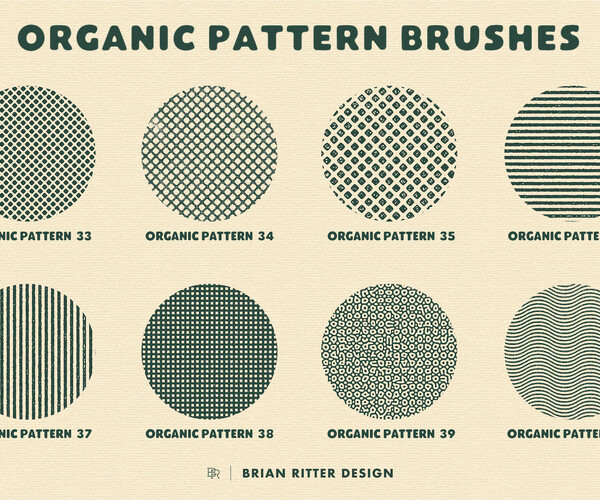 ArtStation Organic Brush Kit for Procreate Brushes