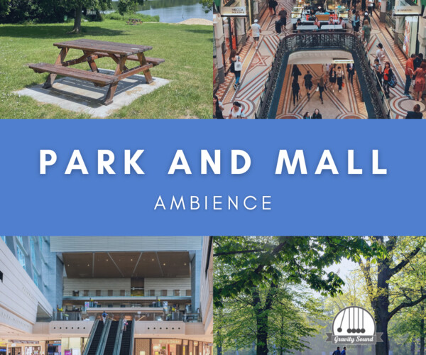 ArtStation - Park and Mall Ambience | Game Assets