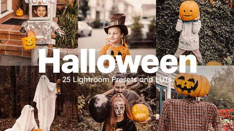 25 Halloween Lightroom Presets and LUTs