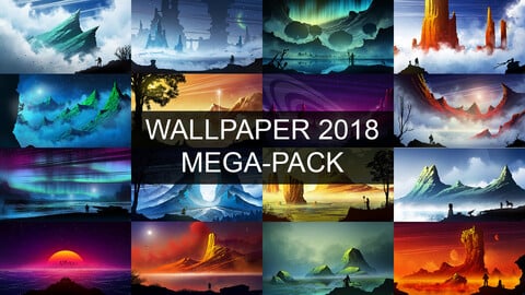 Wallpaper 2018 Mega-Pack