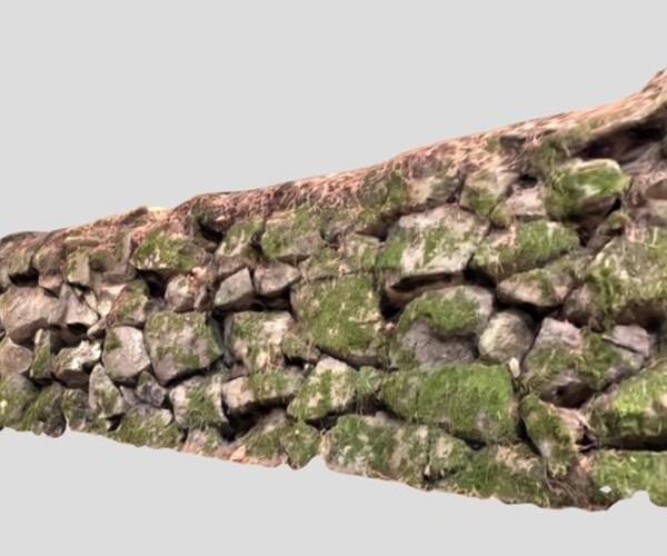 ArtStation - Mossy Stone Wall 05 Kokapu, Hungary | Resources