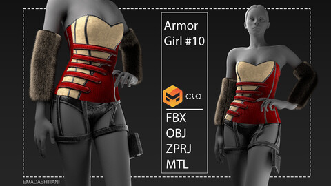 Armor Girl #10