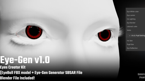 Eye-Gen (Eyes texture Generator)
