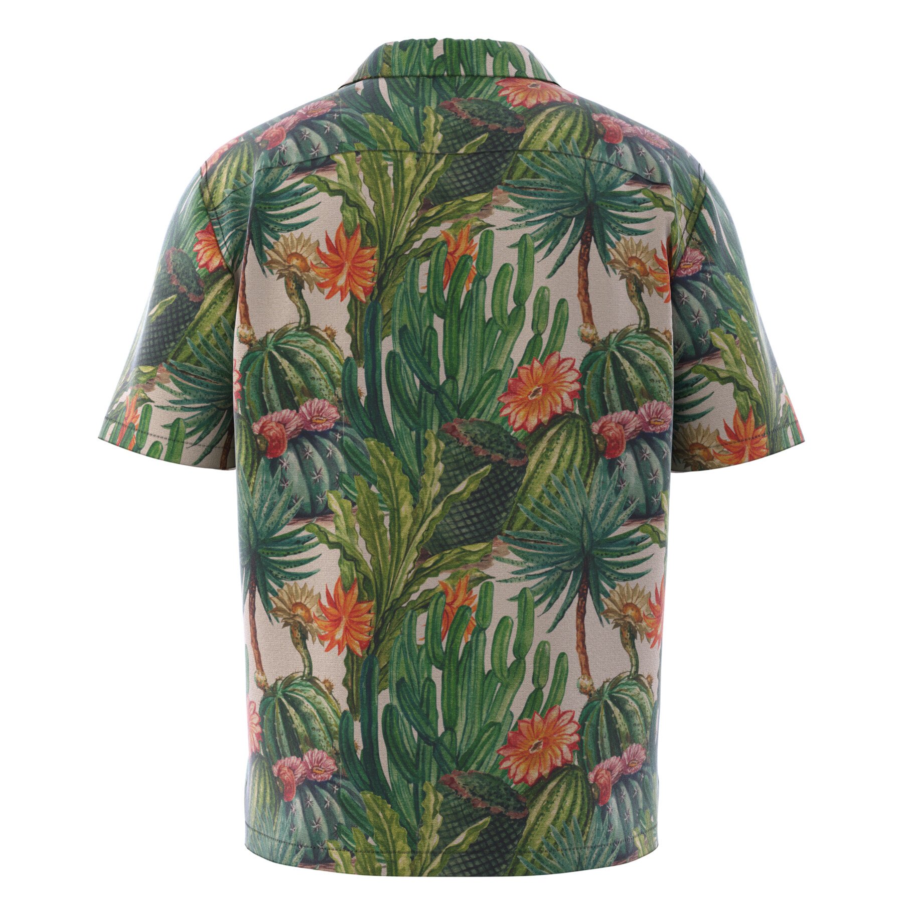 ArtStation - Men Hawaiian Printed Shirt | Game Assets