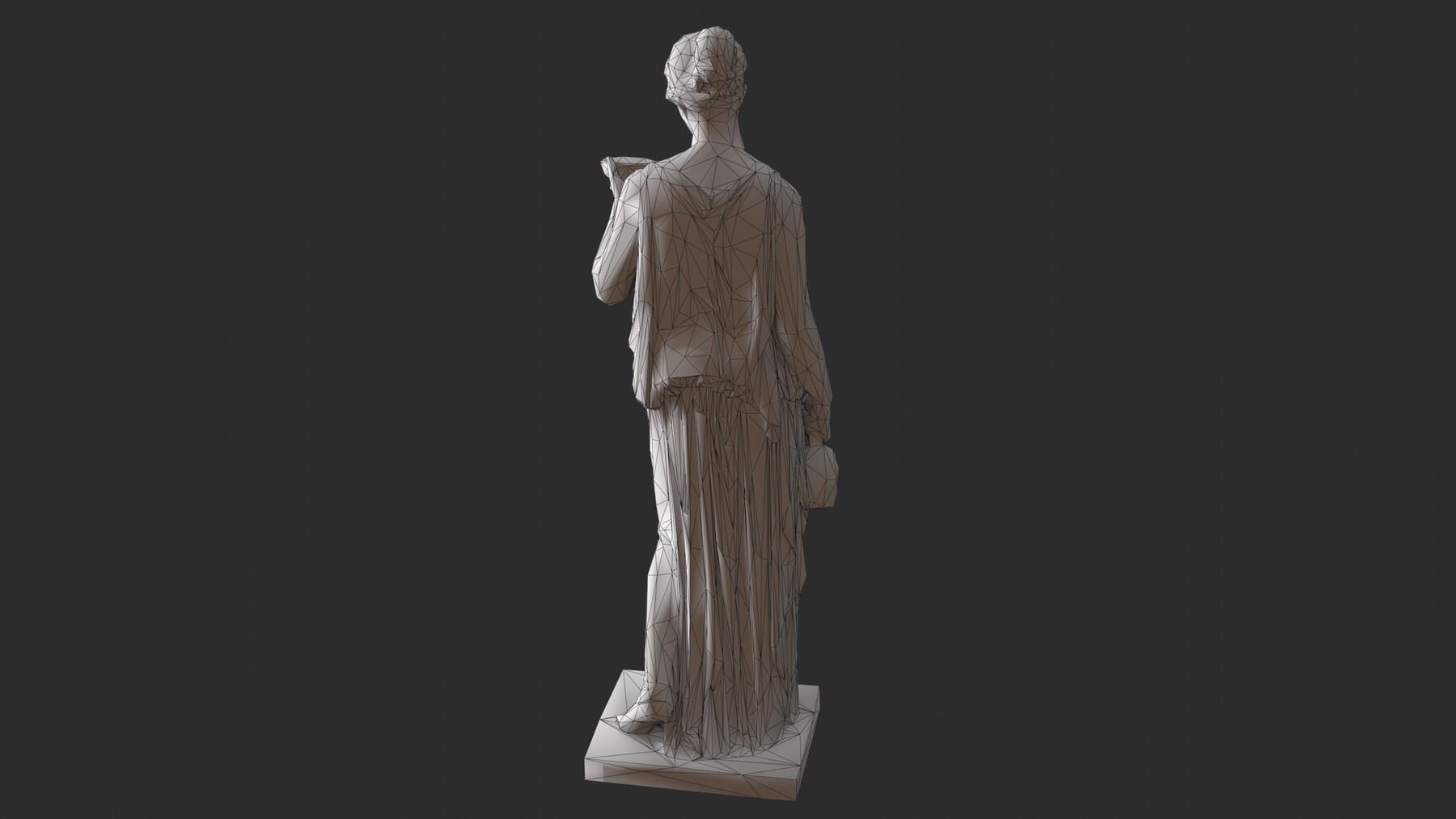 ArtStation Hebe Statue Granite Game Assets