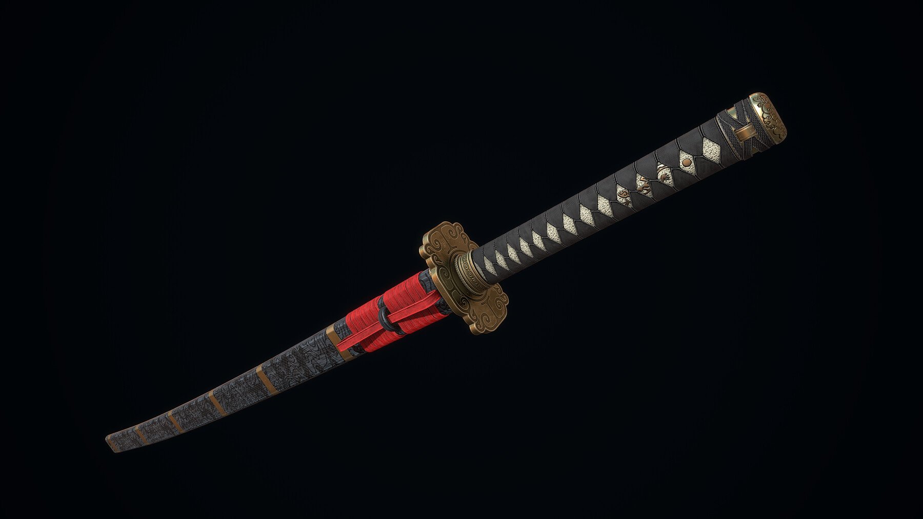 ArtStation - Great Samurai Katana | Game Assets