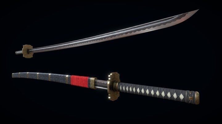 ArtStation - Great Samurai Katana | Game Assets