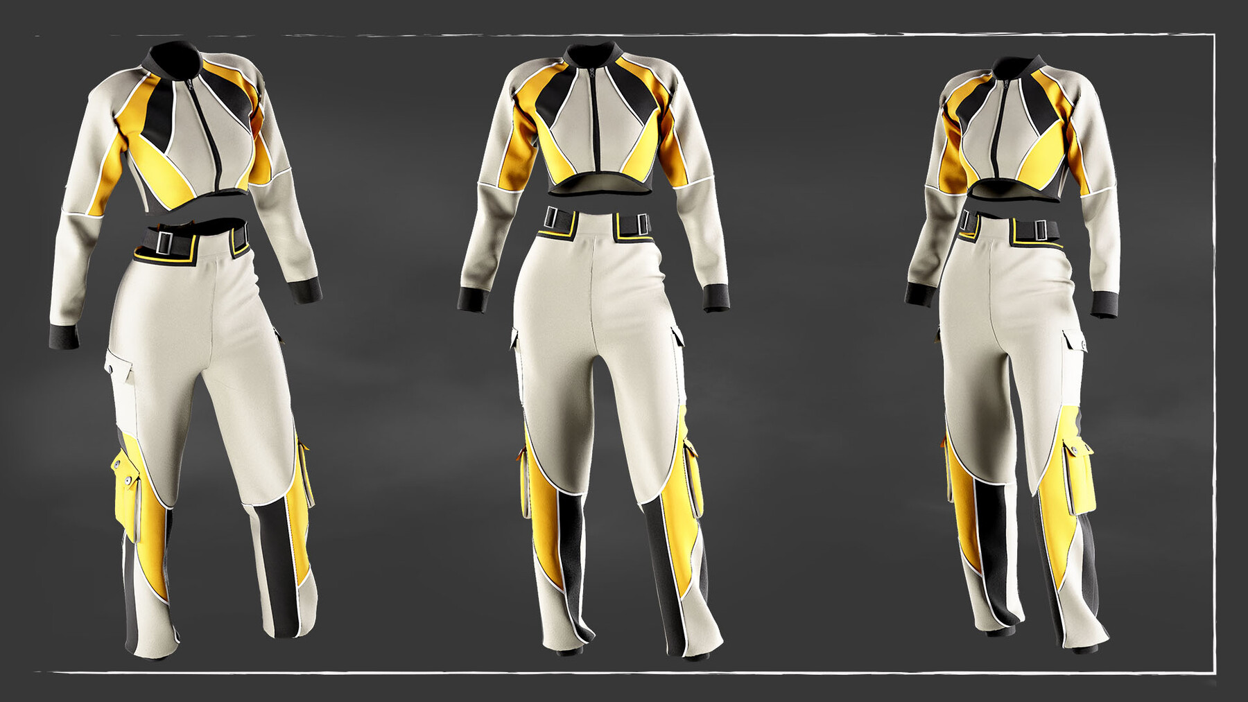 ArtStation - Sport outfit | Game Assets