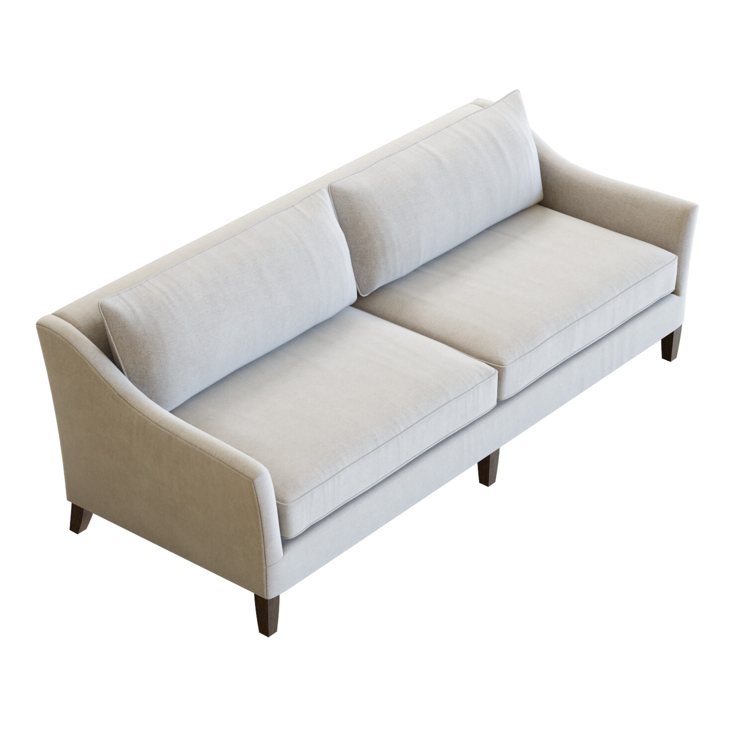 ArtStation 3D Model / Crate&Barrel Keely Sofa Resources