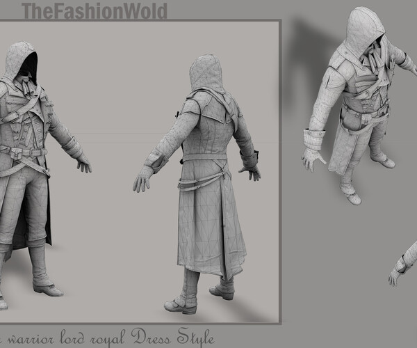 ArtStation - Assassin's Creed Outfit | Game Assets