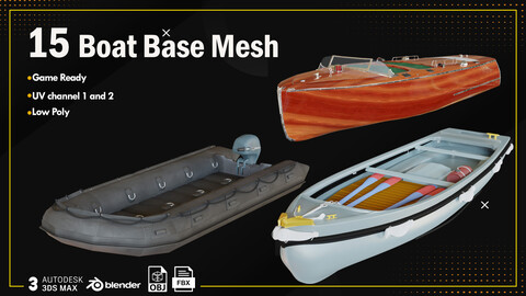 15 Boat Base Mesh