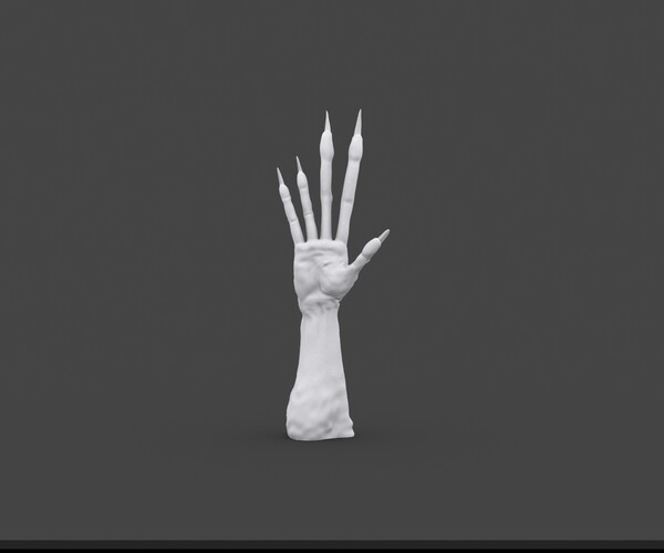 ArtStation - TSHR.002 Rigged right hand | Game Assets