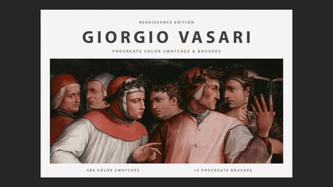 Giorgio Vasari Procreate Brushes & Color Swatches