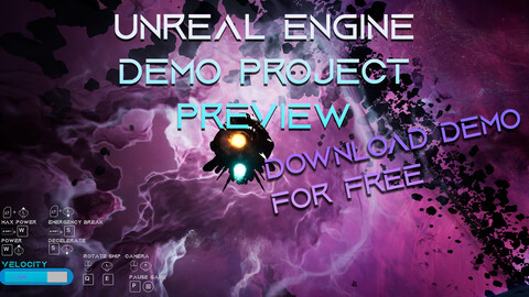 [FREE] Space Scene in Unreal Engine || Playable Demo - Coupon SPACEDEMO