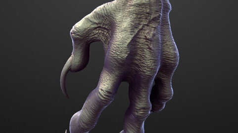 ARM4 high poly sculpt