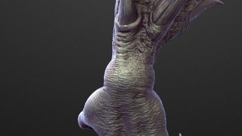 ARM6 high poly sculpt