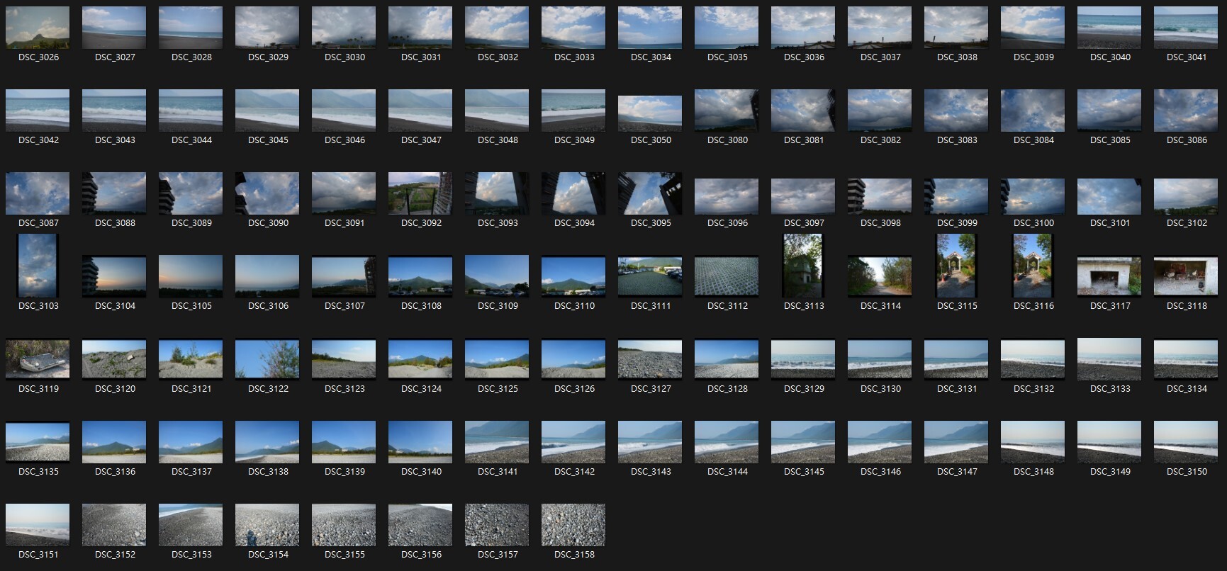 ArtStation - Taiwan Ocean and Sky 300+ photo references pack | Resources