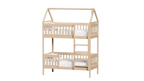 Bunk bed 3D model