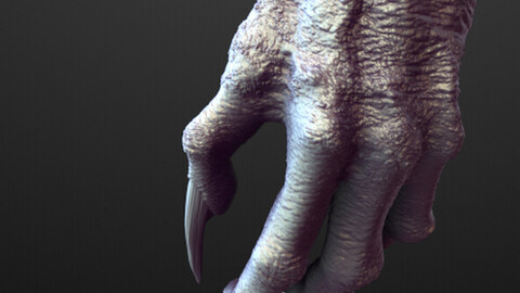 ARM25 high poly sculpt