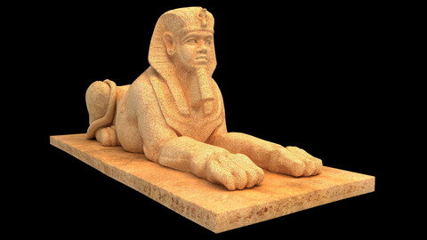 Ancient Egyptian Sphinx 4K