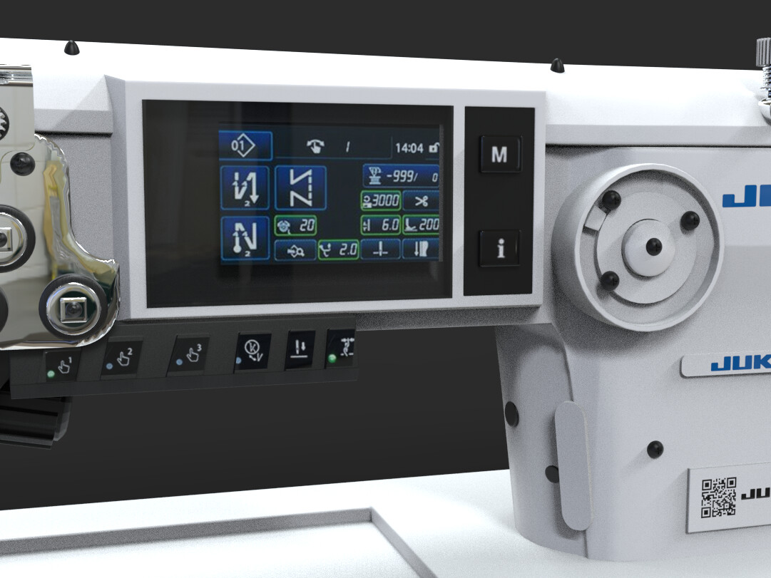 ArtStation - JUKI LU2800 Sewing machine 3d model | Resources