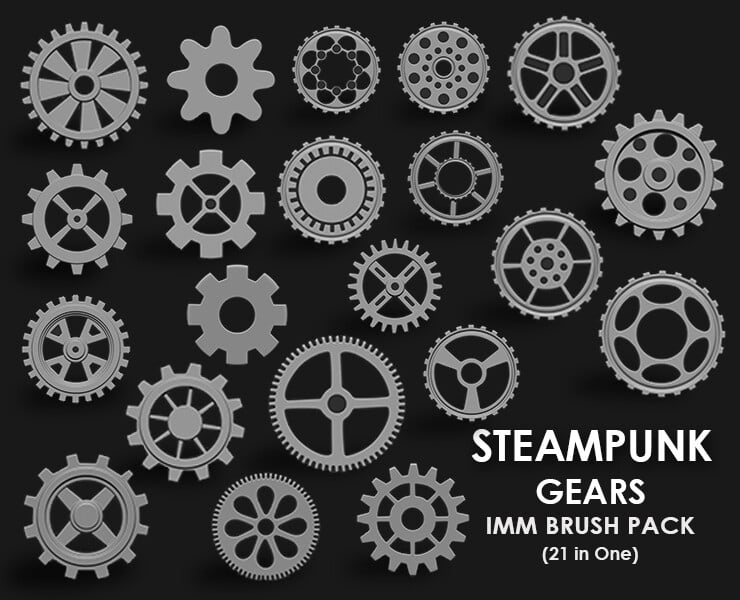steampunk gears