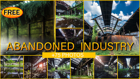 Abandoned Industry : +75 photos FREE